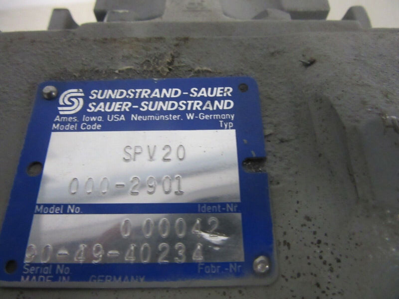 Sundstrand-Sauer SPV20 000-2901 Hydraulikpumpe