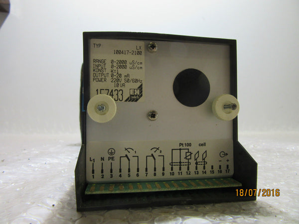 UNUSED | Endress + Hauser Conducta LX 100417-2100