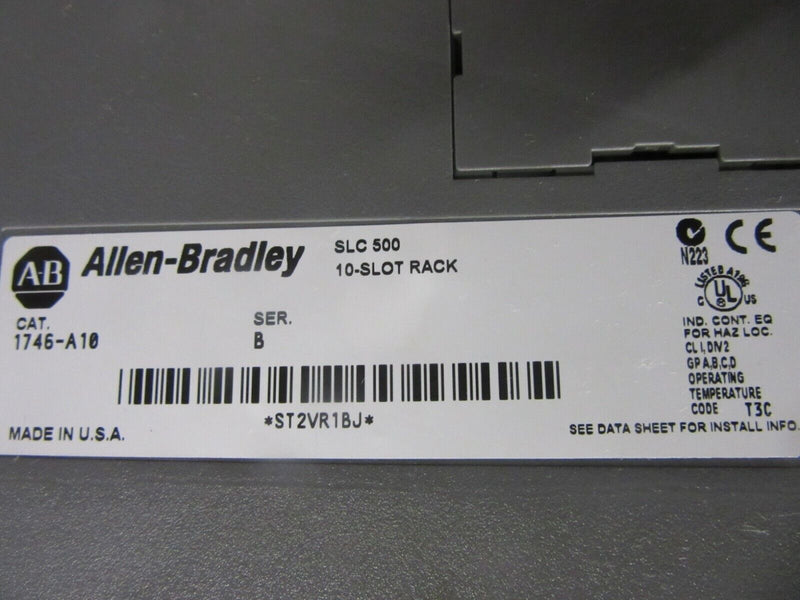 Allen Bradley SLC500 Processor unit 1747-L542 SER C + Input / Output Module