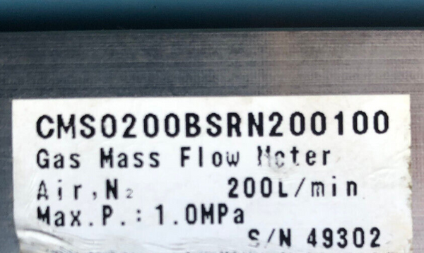 azbil Gas Flow Meter CMS0200BSRN200100