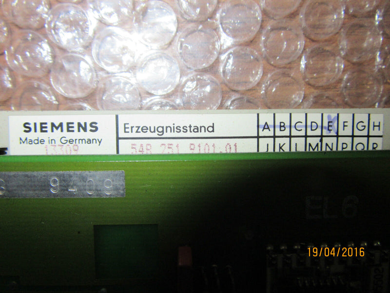 Siemens 6FX1125-1AA01 | Erzeugnisstand : E