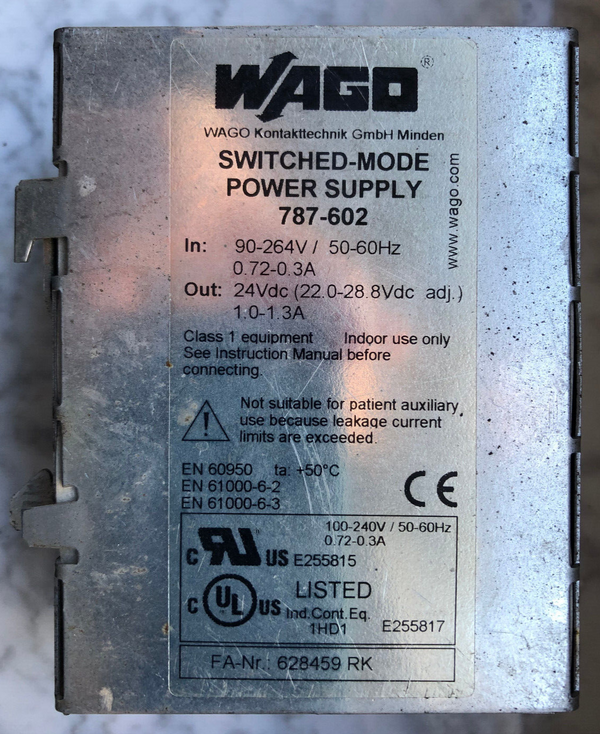 Wago Netzteil Power Supply 787-602 24V, 1,3 A