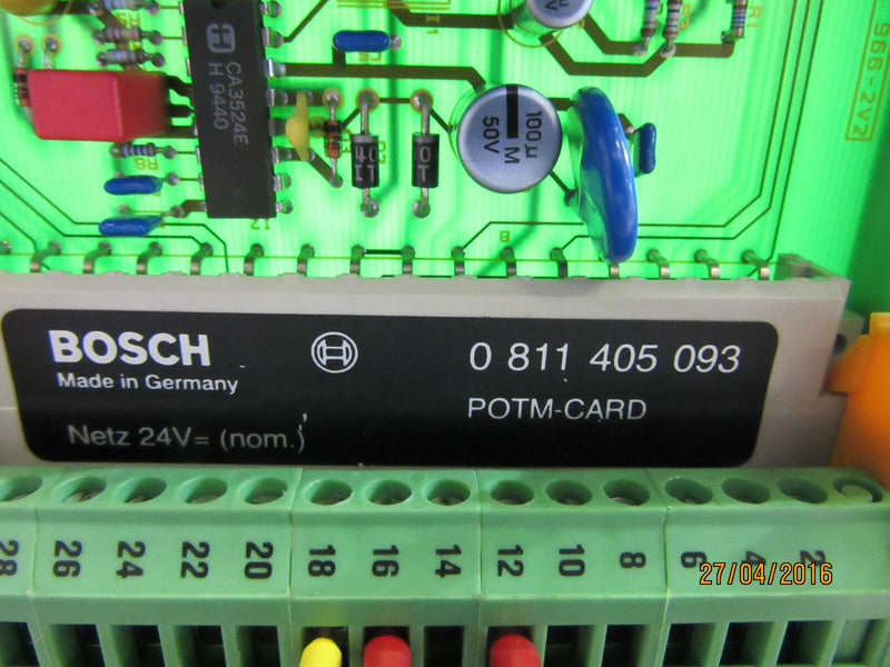 Bosch POTM-CARD | Signalkarte | 0 811 405 093 | used
