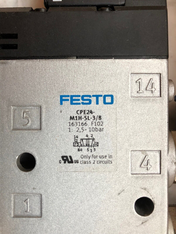 FESTO CPE24-M1H-5L-3/8 163166 Magnetventil