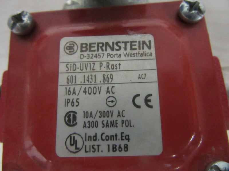 Bernstein  SiD-UV1Z P-Rast 601.1431.869 Reissleinenschalter