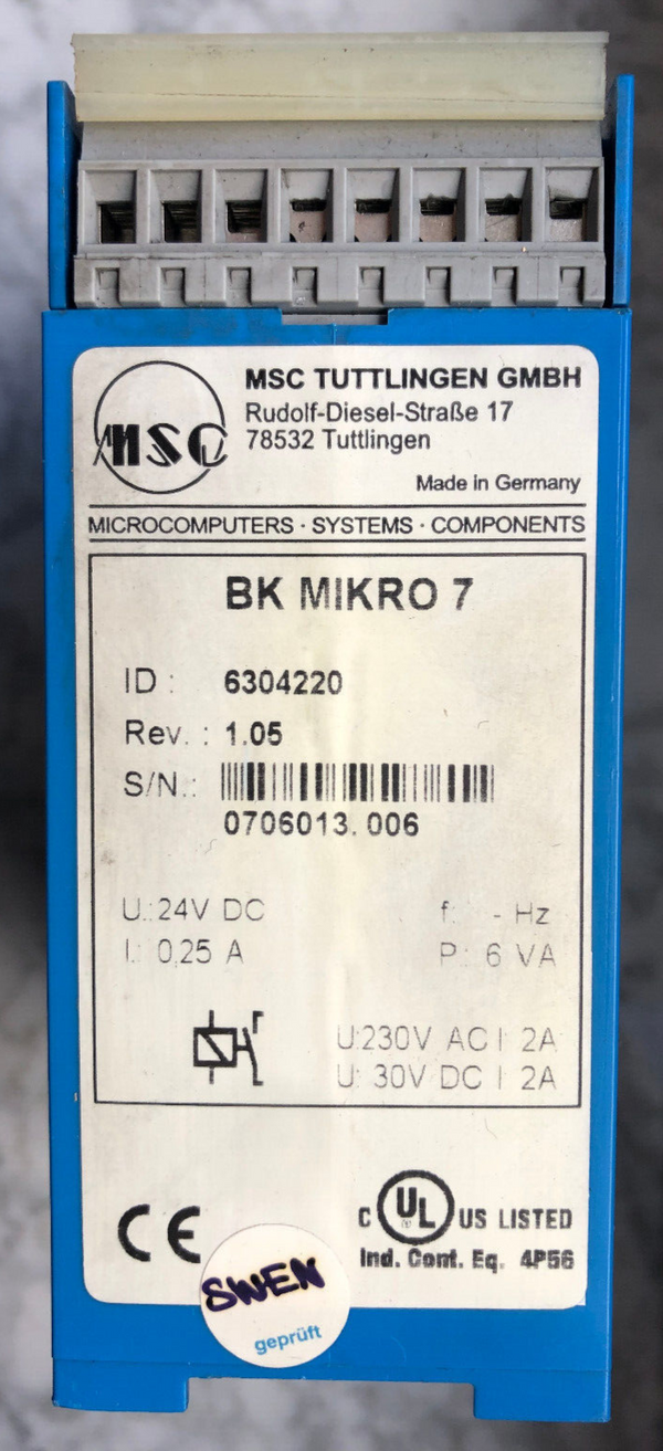 MSC Tuttlingen GmbH BK Mikro 7 ID 6304220