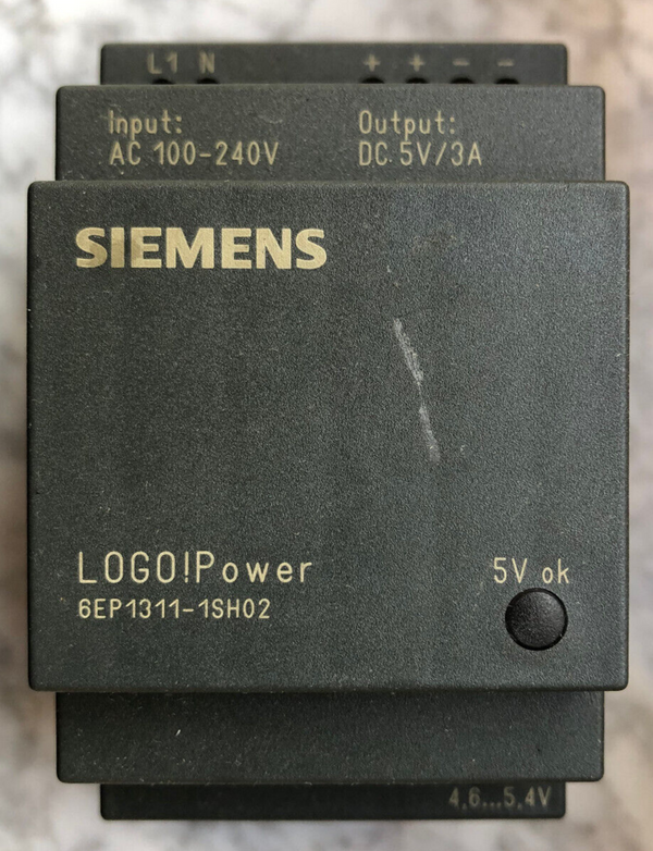 Siemens LOGO! Power 5V/3A, 6EP1311-1SH02 E-Stand: 01