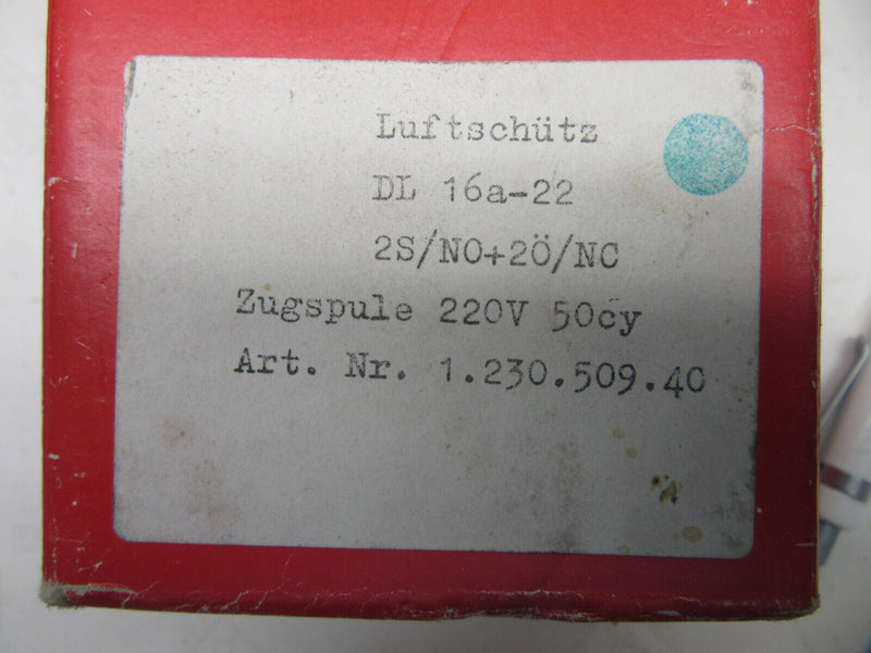 Schiele Luftschütz DL16a-22 Art.-Nr.1.230.509.4C