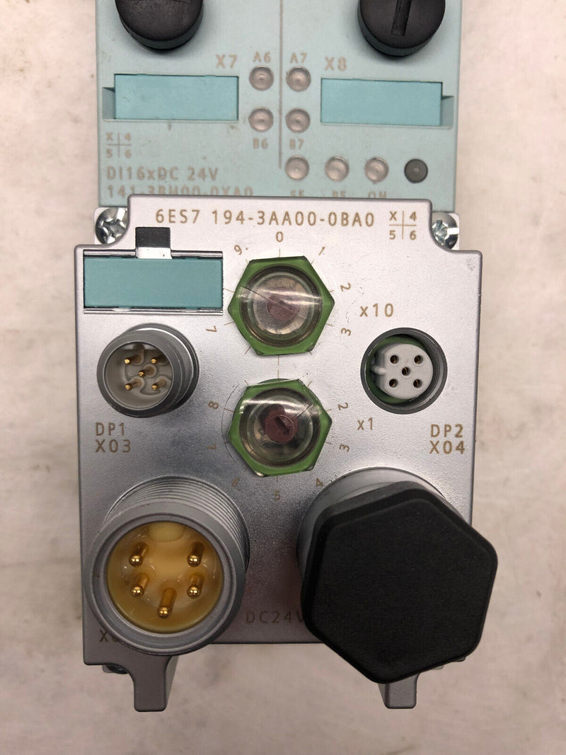 Siemens Modul 6ES7 141-3BH00-0XA0 mit 6ES7 194-3AA00-0BA0