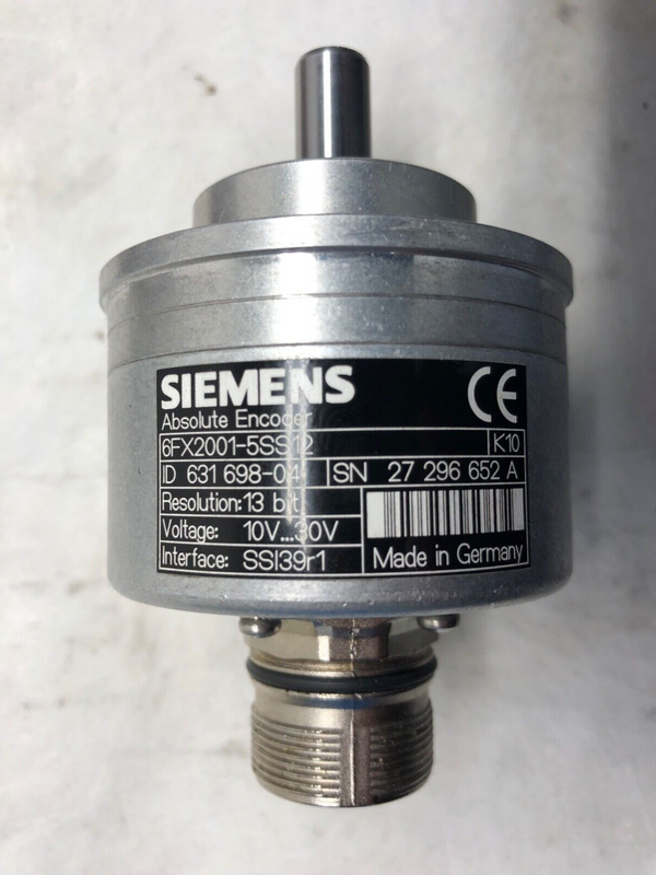 Siemens Drehgeber 6FX2001-5SS12