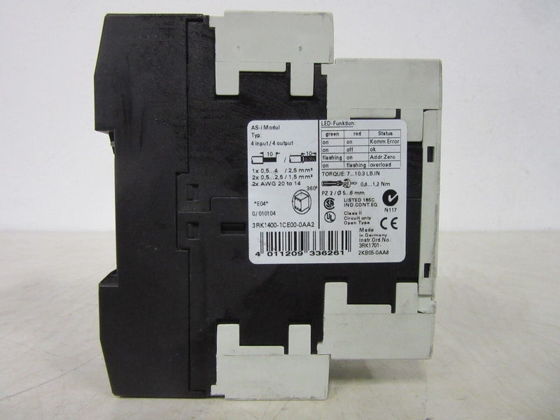 Siemens 3RK1400-1CE00-0AA2 AS-i Modul -used-