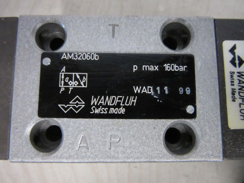 Wandfluh SIN45V-G24 U=24VDC 100%ED p max 160bar Wegeventil
