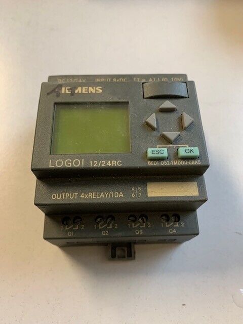 Siemens Logo 12/24 RC 6ED1-1MD00-0BA5 E-Stland 04