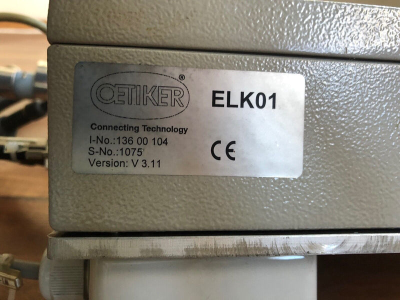 OETIKER ELK 01 Electronically Controlled Pneumatic Pincer