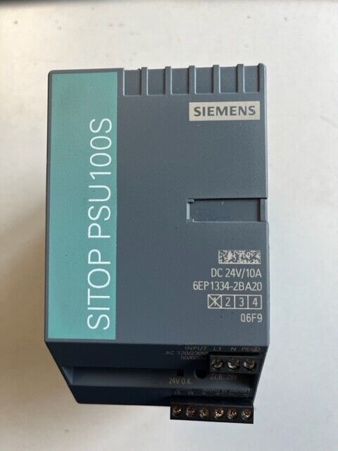 Siemens SITOP PSU100S 24V/10A 6EP1334-2BA20