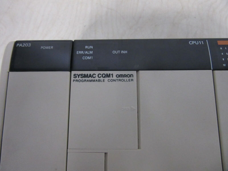 Omron SYSMAC CQM1  CPU11 Programmable Controller PA203 OCH ID211 OD214