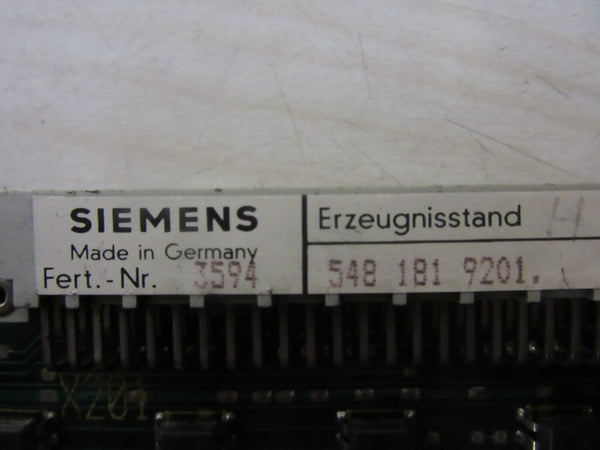 Siemens 548.181.9201  -used-