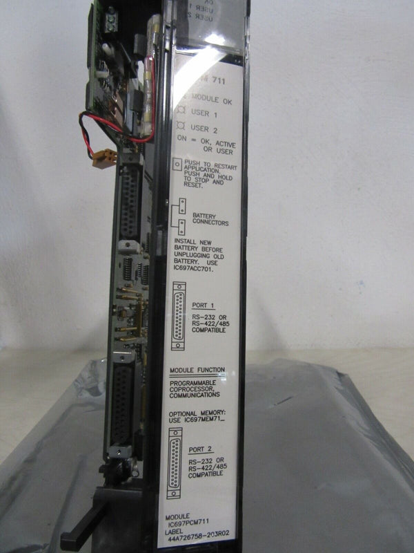 GE Fanuc PCM 711 Module IC697PCM711 Programmable Coprocessor