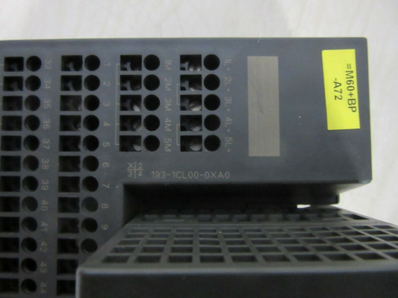 Siemens 133-1BL01-0XB0 ET 200L +193-1CL00-0XA0 TB32L