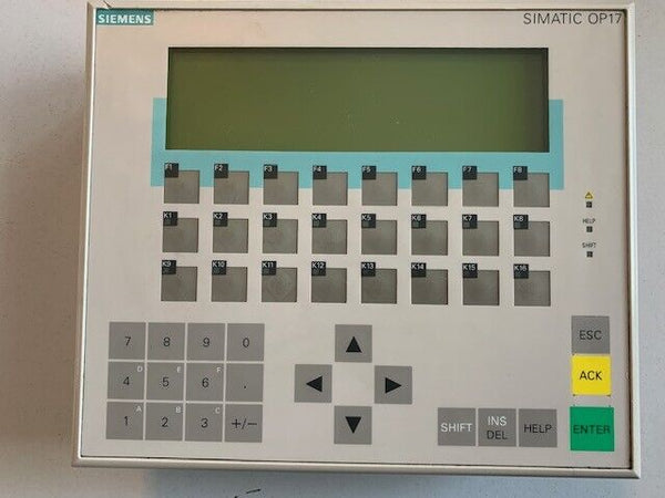 Siemens OP 17-DP 6AV3 617-1JC20-0AX1