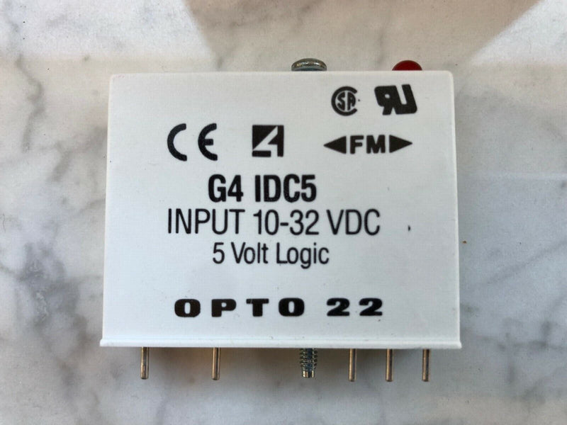 Opto 22 G4 IDC5 G4 Digital I/O-Module Input 10-32V 5Volt Logic 5 Stück/ 5 Pieces