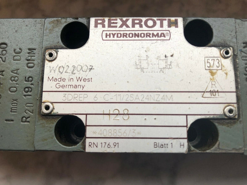 Rexroth Hydronorma Magnetventil 3DREP6 C-11/25A24NZ4M  408856/3