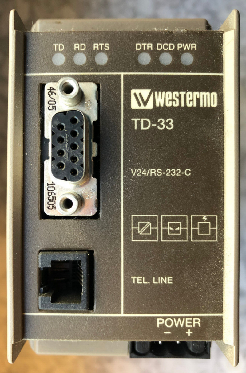 WESTERMO TD-33  3179-0001 Industriemodem