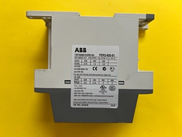 ABB PSR3-600-81