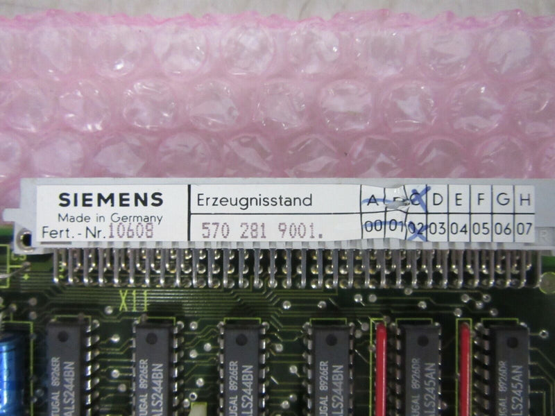 Siemens 6FX1128-1BA00 E:Stand C + 6FX1818-1BX01 + 6FX1818-1BX12 + 6FX1818-1BX13