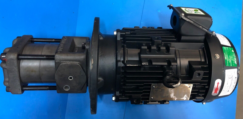 TOSHIBA PREMIUM GOLD MOTOR 2,2KW mit Hydraulik-Pumpe Sumitomo CQTM33