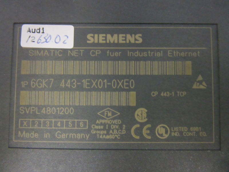 Siemens Simatic Net CP 6GK7 443-1EX01-0XE0 -used-