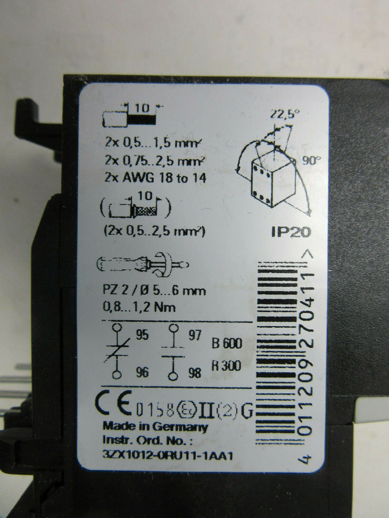 Siemens Überlastrelais 3RU1116-1GB0