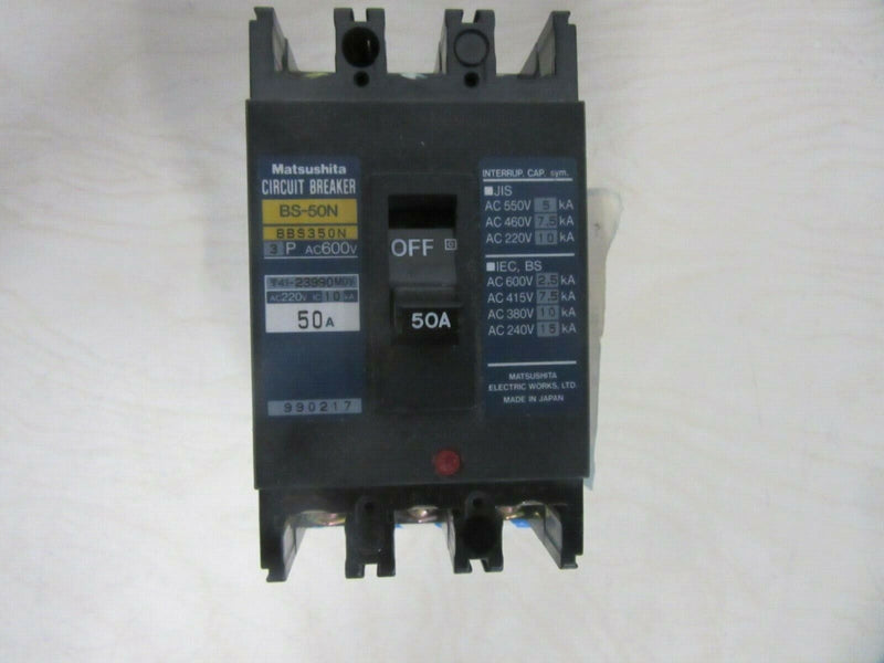 Matsushita BS-50N Leistungsschalter BBS350N 50A