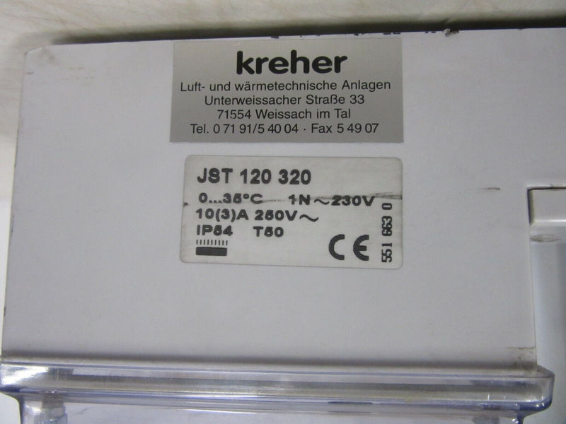 Kreher/Grässlin JST 120 320 0...35°C 1N~230V