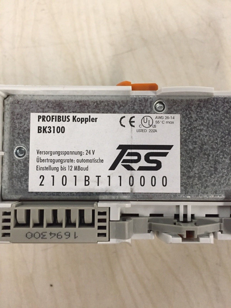 Beckhoff Profibus DP/FMS Koppler RS Systemtechnik BK3100  -used-