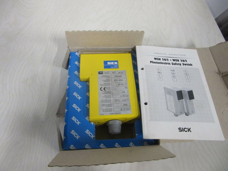 Sick Photoelectric Safety Switch WEU 26-731 Lichtschranke