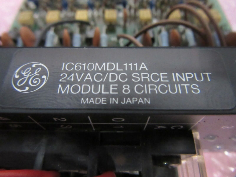 General Electric IC610MDL111A 24VAC/DC Module 8 Circuits