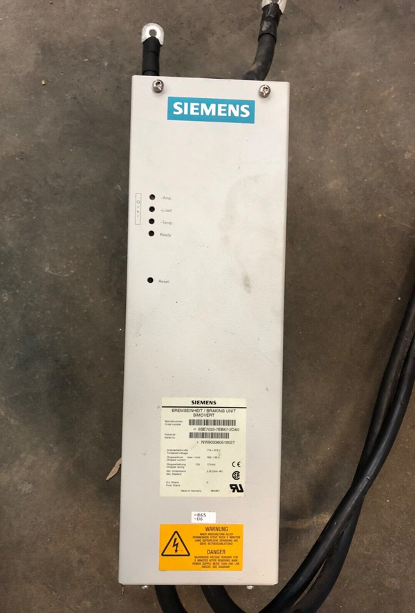 Siemens Simovert Bremseinheit 6SE7032-7EB87-2DA0 170KW