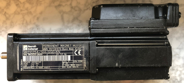 Rexroth R911281876 MKD025A-144-GG0-KN Permanent Magnet Motor