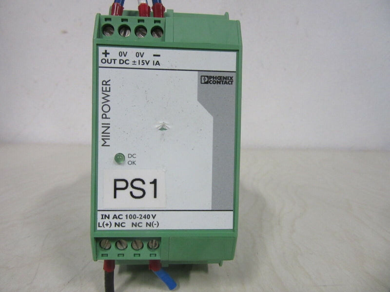 Phoenix Contact Mini Power Mini PS-100- 240AC/2X15DC/1