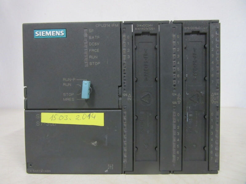 Siemens 314-5AE03-0AB0 CPU314 IFM 6ES7 3145AE030AB0 DI4xDC24V DI16/DO16xDC24V