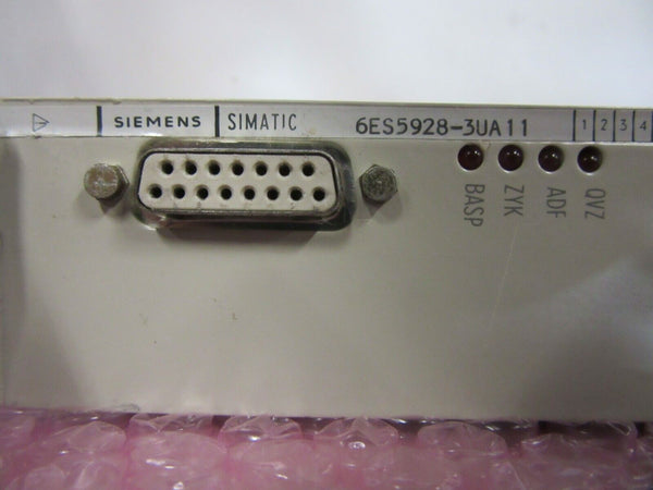 SIEMENS SIMATIC 6ES 5928-3UA11 Zentralbaugruppe + RAM 6S5377-0AA32