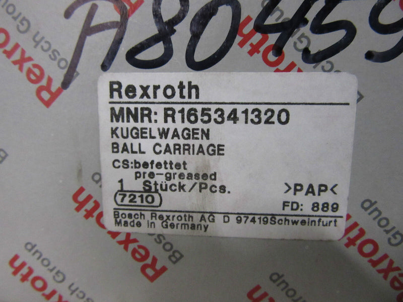 Rexroth R165341320 Kugelwagen -unused-