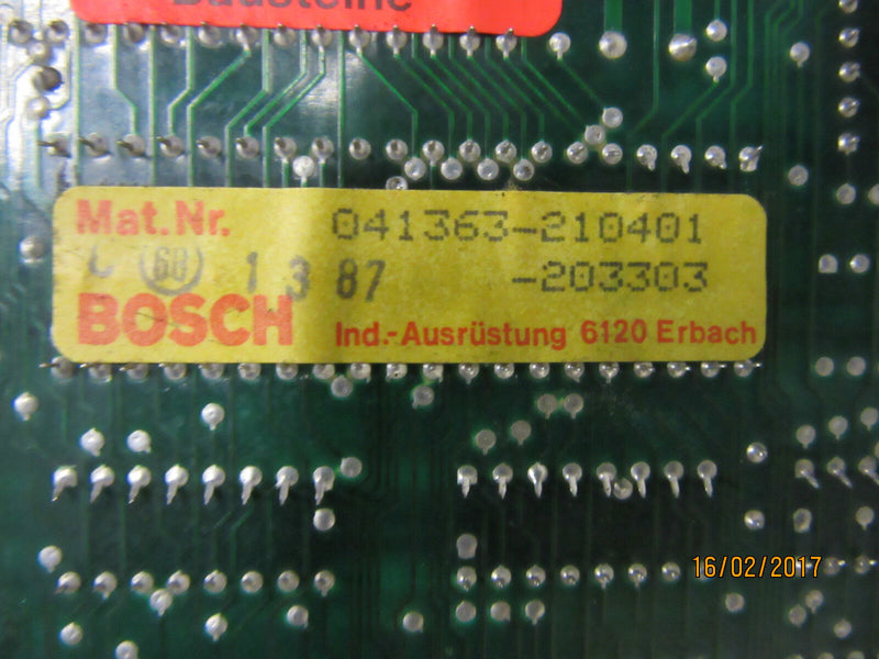 Bosch P600 041363-210401 -used-