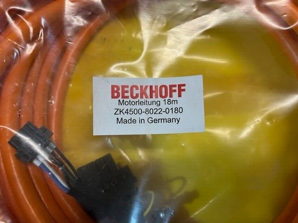 Beckhoff Motorleitung Ax5000 18m ZK4500-8020-0180