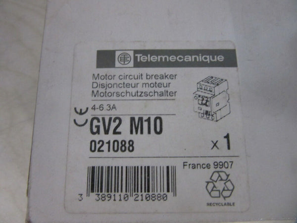 Telemecanique  GV2M10  Motorschutzschalter 4-6,3A