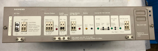 Siemens AC-Line Netzteil Power Supply 6ES5955-3LC14 E:6