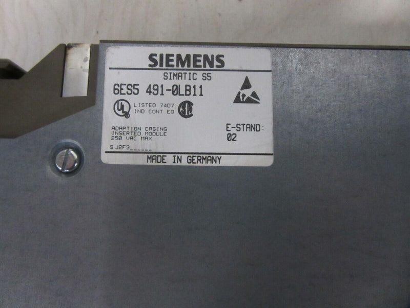 SIEMENS Simatic S5  WF706 6FM1706-3AA10 Zählbaugruppe + 6ES5 491-0LB11 E-Stand:2