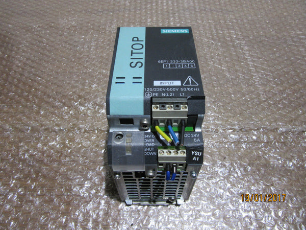 Siemens Sitop modular 5A 1/2 ph 6EP1333-3BA00 -used-