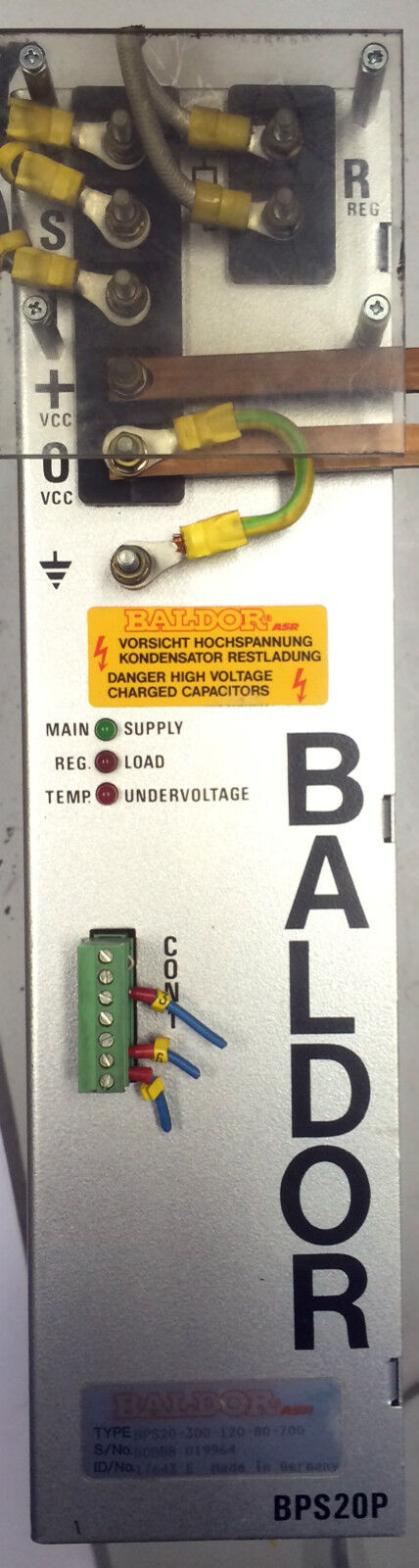 Baldor Servo Drive BPS20P BPS20 300 120 80 700